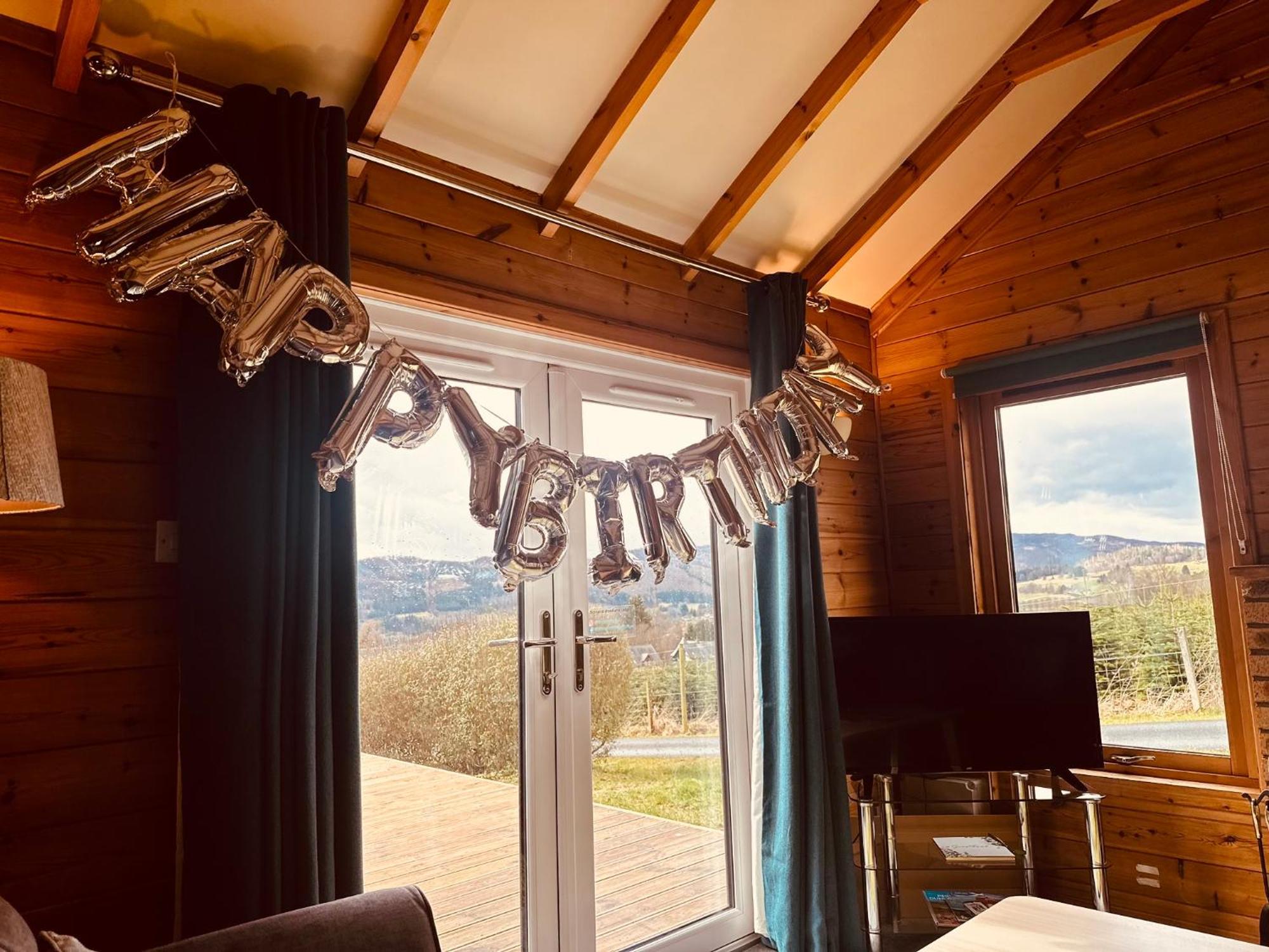 Kinnaird Woodland Lodges Pitlochry Esterno foto
