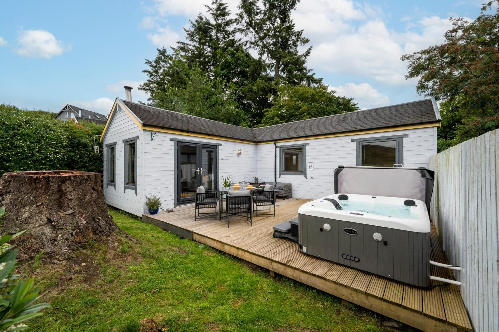 Kinnaird Woodland Lodges Pitlochry Esterno foto