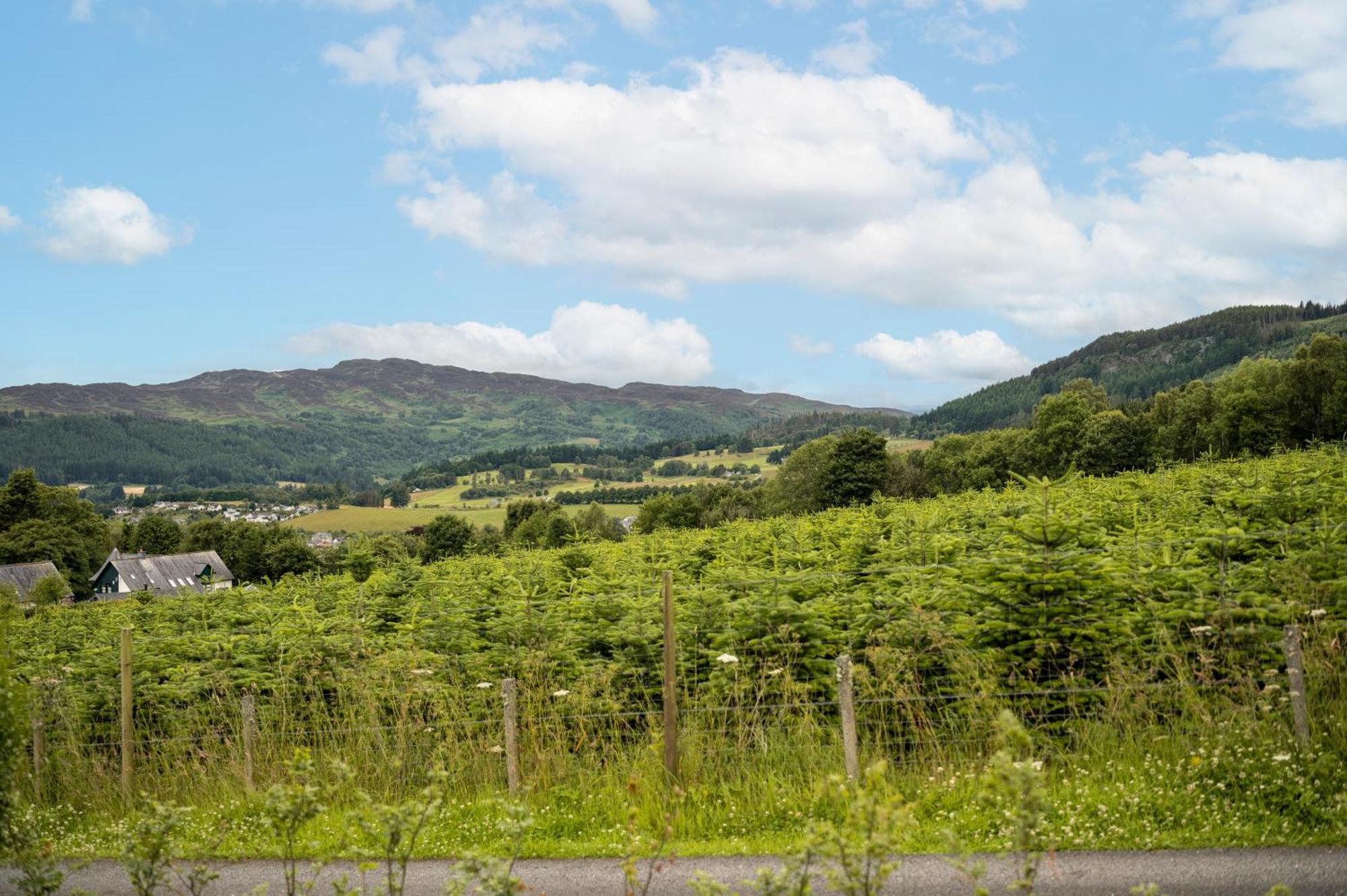 Kinnaird Woodland Lodges Pitlochry Esterno foto