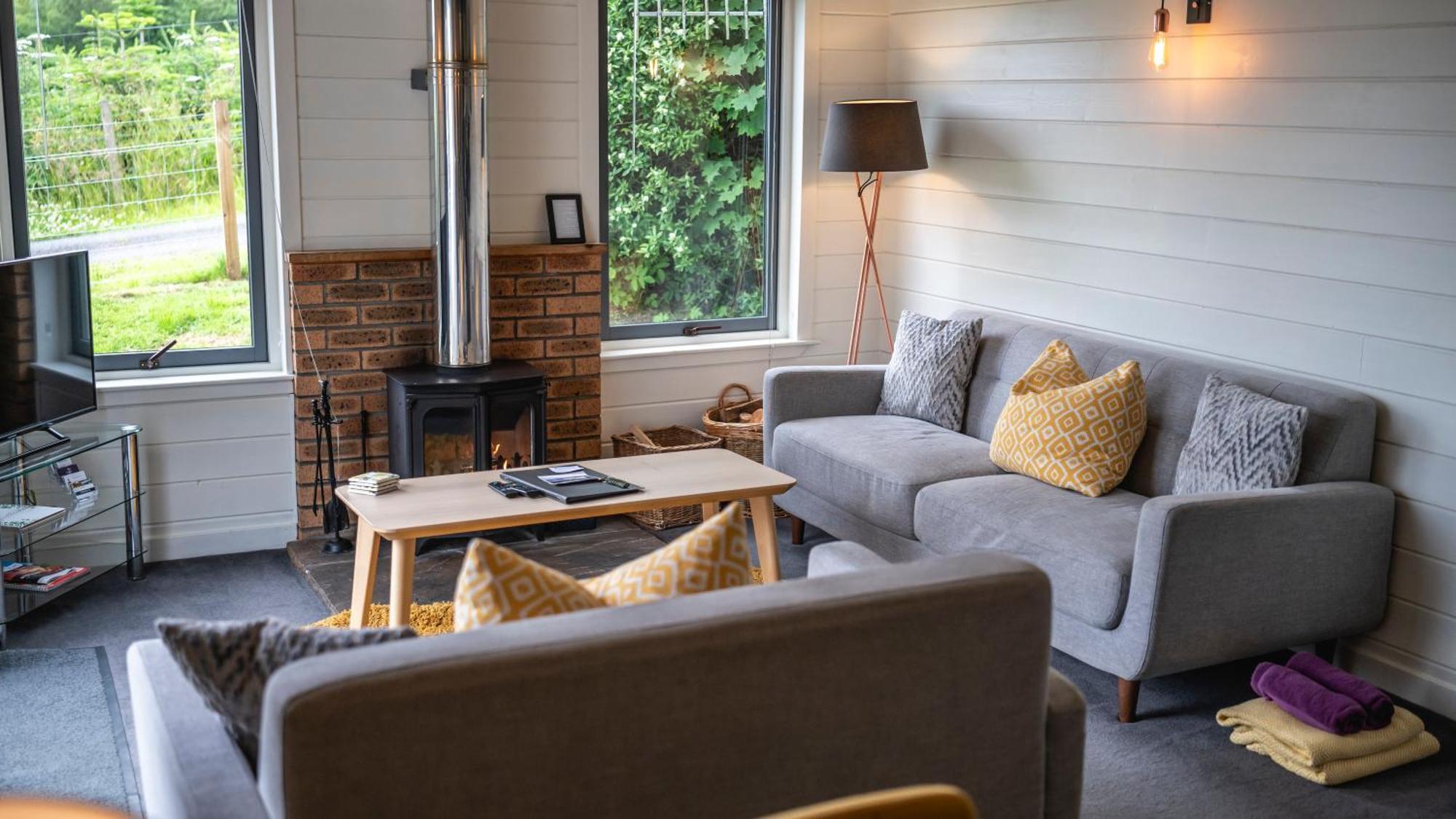 Kinnaird Woodland Lodges Pitlochry Esterno foto