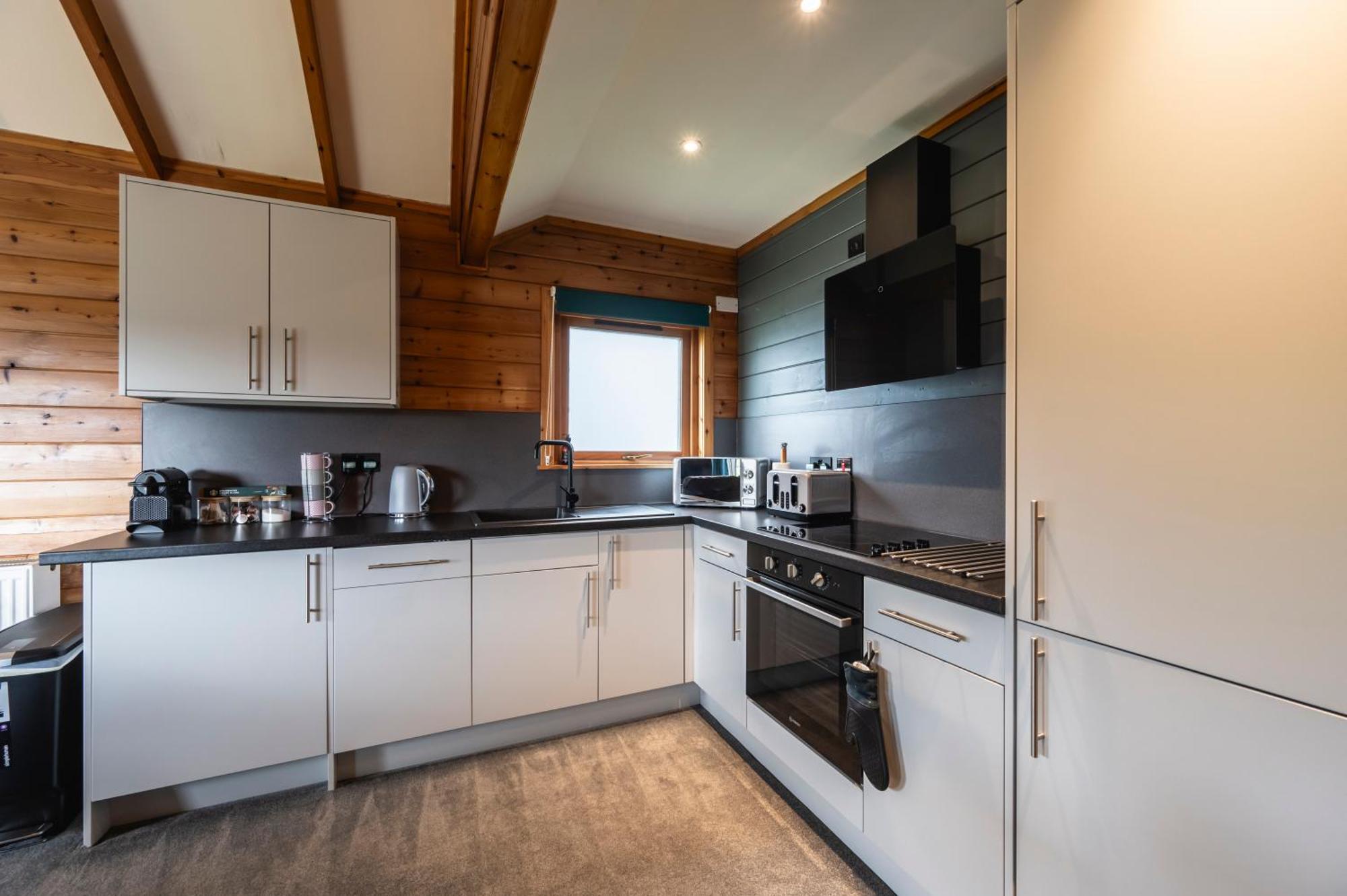 Kinnaird Woodland Lodges Pitlochry Esterno foto
