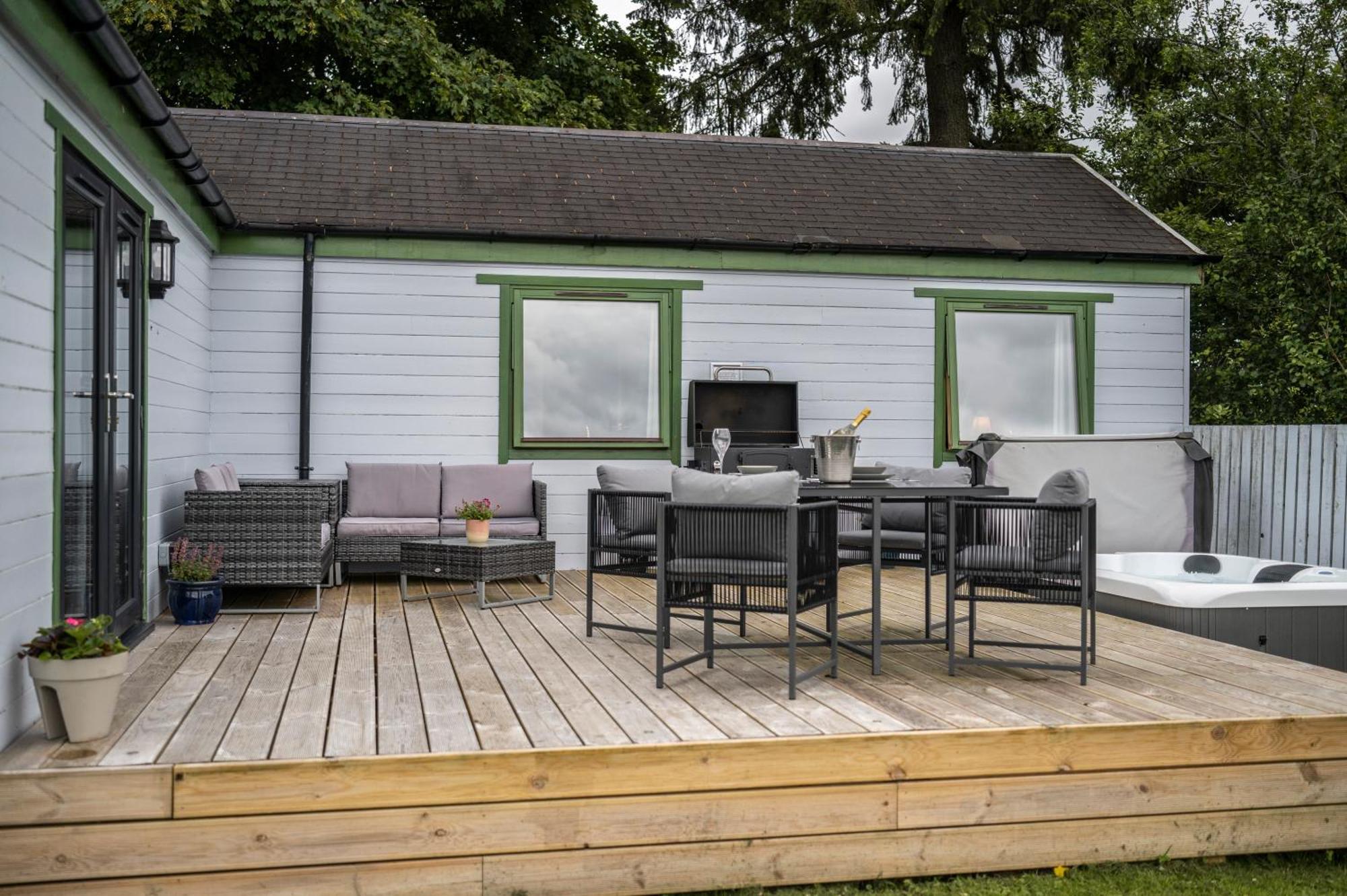 Kinnaird Woodland Lodges Pitlochry Esterno foto