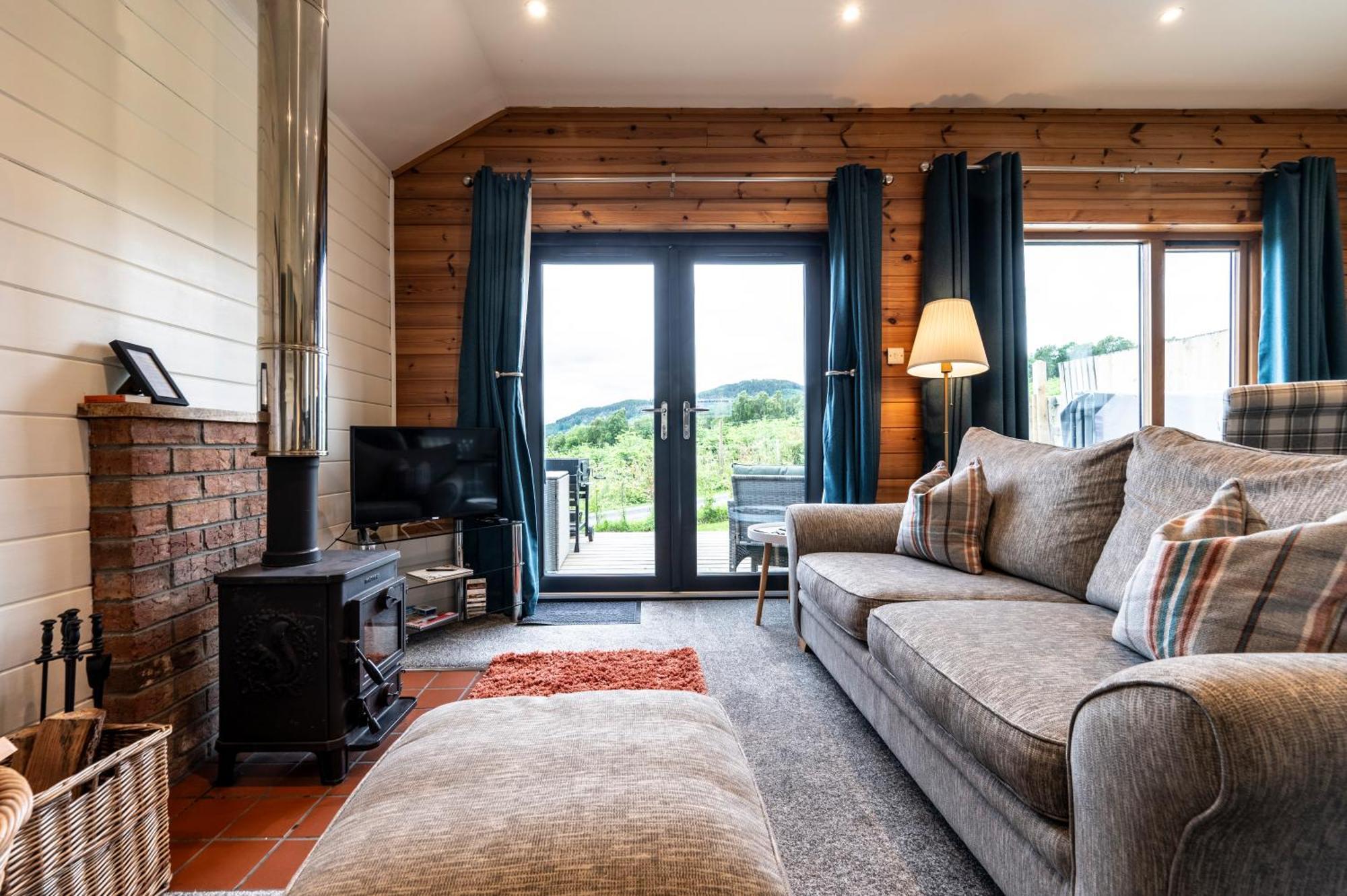 Kinnaird Woodland Lodges Pitlochry Esterno foto