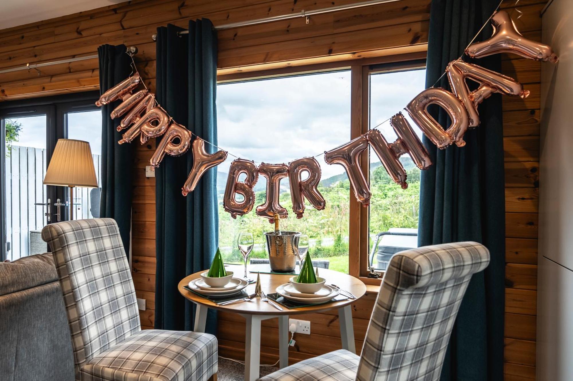 Kinnaird Woodland Lodges Pitlochry Esterno foto