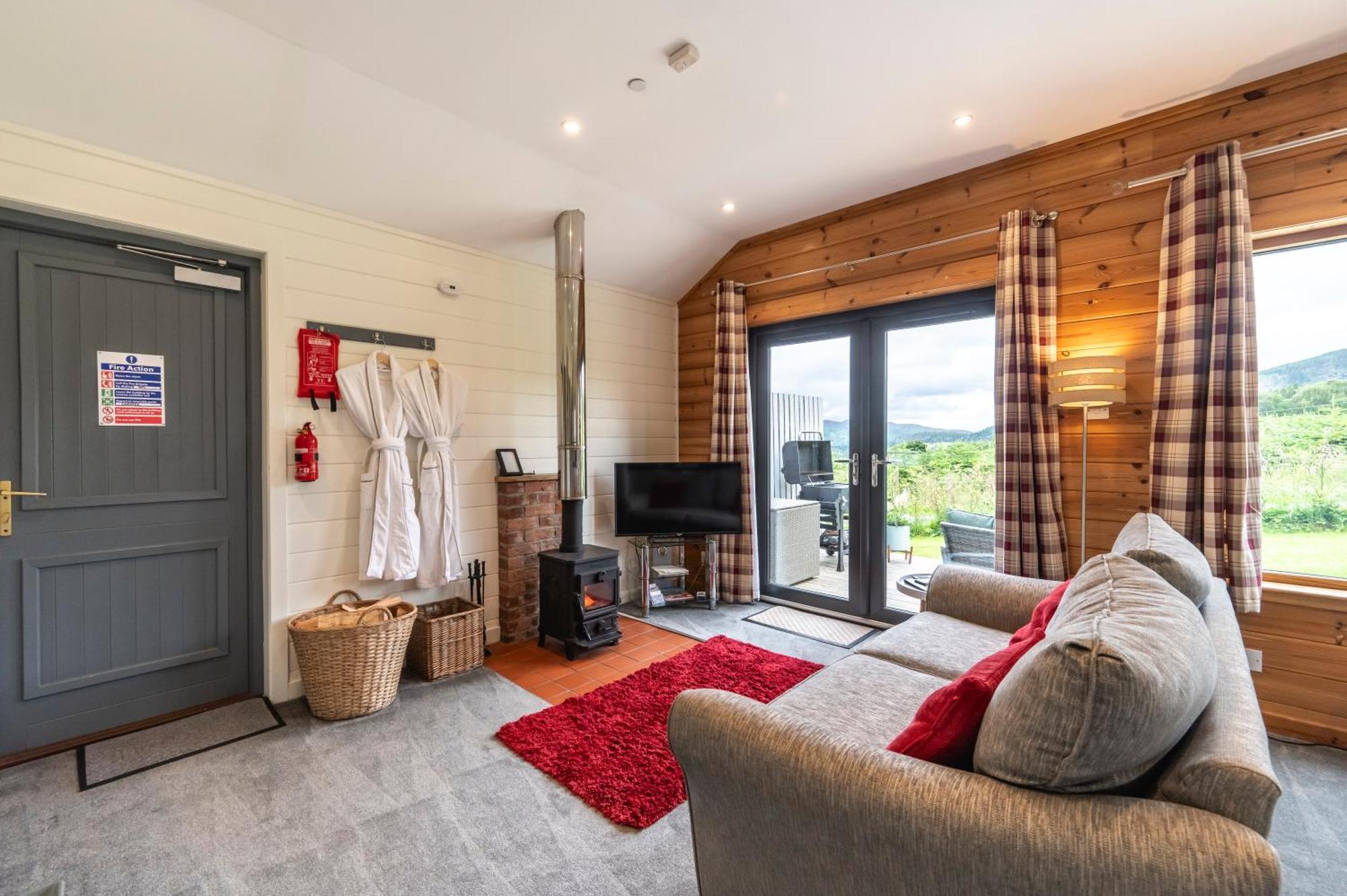 Kinnaird Woodland Lodges Pitlochry Esterno foto